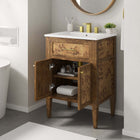 Modway Elysian 24" Wood Bathroom Vanity
