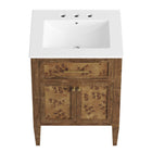 Modway Elysian 24" Wood Bathroom Vanity