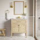 Modway Elysian 30" Wood Bathroom Vanity