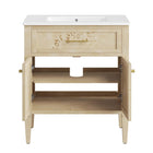 Modway Elysian 30" Wood Bathroom Vanity