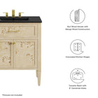 Modway Elysian 30" Wood Bathroom Vanity