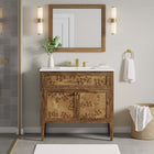 Modway Elysian 36" Wood Bathroom Vanity