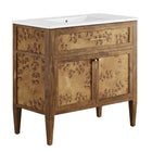 Modway Elysian 36" Wood Bathroom Vanity  