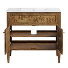 Modway Elysian 36" Wood Bathroom Vanity