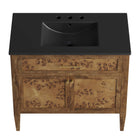 Modway Elysian 36" Wood Bathroom Vanity