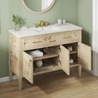 Modway Elysian 48" Wood Single Sink Bathroom Vanity