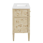 Modway Elysian 48" Wood Single Sink Bathroom Vanity