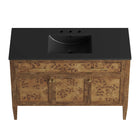 Modway Elysian 48" Wood Single Sink Bathroom Vanity