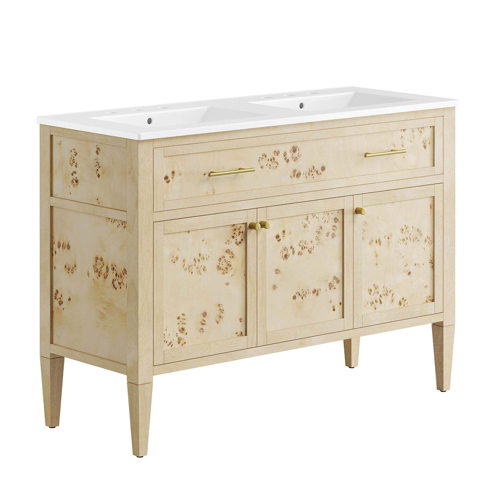 Modway Elysian 48" Double Sink Bathroom Vanity  