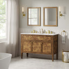 Modway Elysian 48" Wood Double Sink Bathroom Vanity