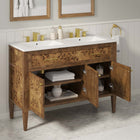 Modway Elysian 48" Wood Double Sink Bathroom Vanity