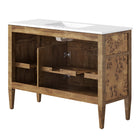 Modway Elysian 48" Wood Double Sink Bathroom Vanity
