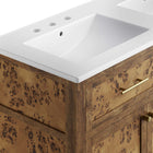 Modway Elysian 48" Wood Double Sink Bathroom Vanity