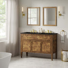 Modway Elysian 48" Wood Double Sink Bathroom Vanity