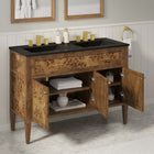 Modway Elysian 48" Wood Double Sink Bathroom Vanity