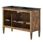 Modway Elysian 48" Wood Double Sink Bathroom Vanity