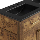 Modway Elysian 48" Wood Double Sink Bathroom Vanity