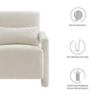 Modway Mirage Boucle Upholstered Armchair