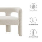 Modway Kayla Boucle Upholstered Loveseat