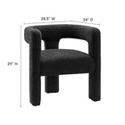 Modway Kayla Boucle Upholstered Armchair