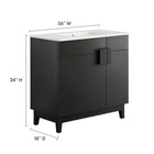 Modway Miles 36" Bathroom Vanity