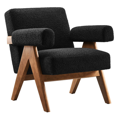 Modway Lyra Boucle Fabric Armchair  
