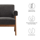 Modway Lyra Fabric Armchair