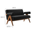 Modway Lyra Boucle Fabric Loveseat
