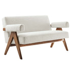 Modway Lyra Boucle Fabric Loveseat  