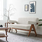 Modway Lyra Boucle Fabric Loveseat