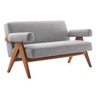 Modway Lyra Boucle Fabric Loveseat  
