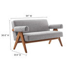 Modway Lyra Boucle Fabric Loveseat