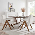 Modway Lyra Fabric Dining Room Chair Set of 2