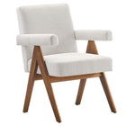 Modway Lyra Fabric Dining Room Chair Set of 2