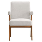 Modway Lyra Fabric Dining Room Chair Set of 2