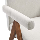 Modway Lyra Fabric Dining Room Chair Set of 2