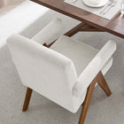 Modway Lyra Fabric Dining Room Chair Set of 2