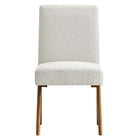 Modway Lyra Boucle Fabric Dining Room Side Chair Set of 2