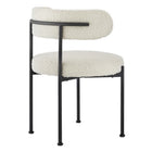 Modway Albie Boucle Fabric Dining Chairs Set of 2