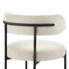 Modway Albie Boucle Fabric Dining Chairs Set of 2
