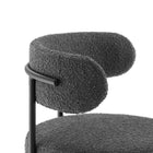 Modway Albie Boucle Fabric Counter Stools Set of 2