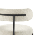 Modway Albie Boucle Fabric Bar Stools Set of 2