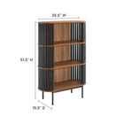 Modway Fortitude Three Tier Display Cabinet