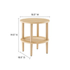 Modway Torus Round Side Table