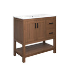 Modway Ashlyn 36" Wood Bathroom Vanity  