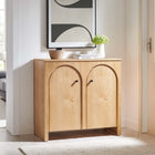 Modway Appia 2-Door Arched Door Storage Cabinet