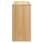 Modway Appia Wood Grain 4-Door Sideboard Storage Cabinet
