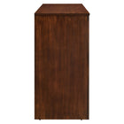 Modway Appia Wood Grain 4-Door Sideboard Storage Cabinet