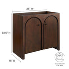 Modway Appia 36" Bathroom Vanity Cabinet (Sink Basin Not Included)