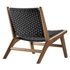 Modway Saoirse Woven Rope Wood Accent Lounge Chair